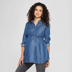 Jean Maternity Blouse